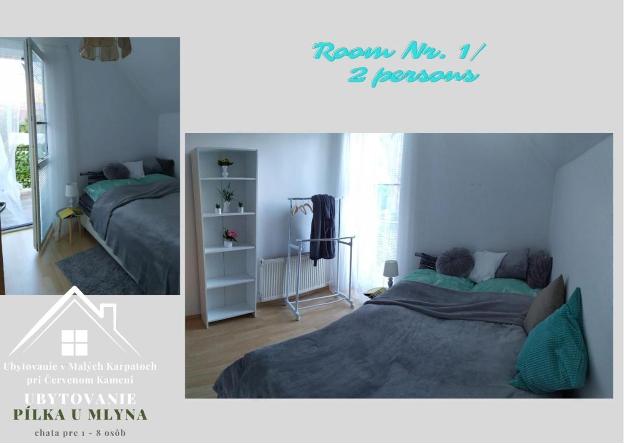 Ubytovanie Pod Cervenym Kamenom Male Karpaty Pila  エクステリア 写真